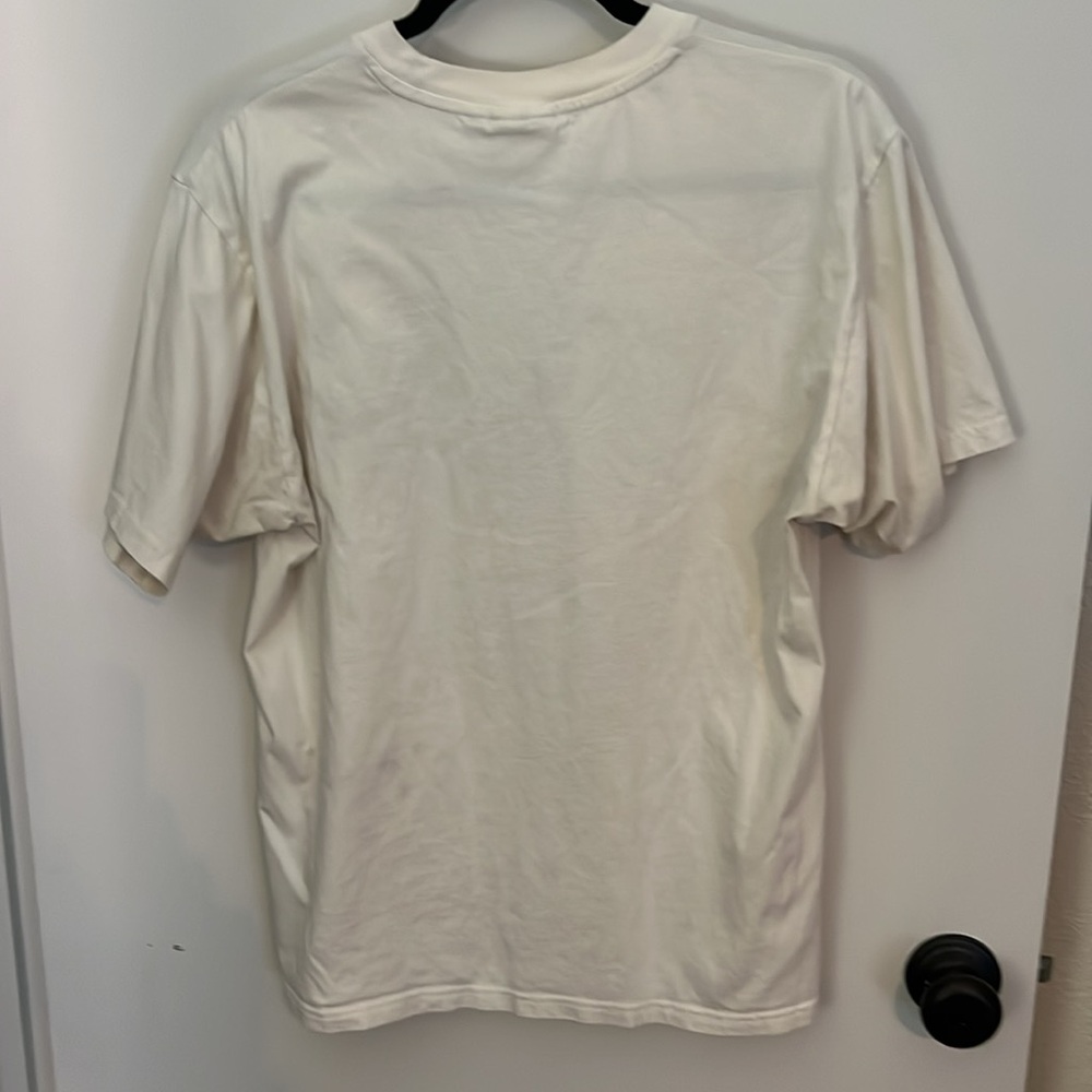 Adidas Trefoil Tree originals cream T-Shirt - Picture 2 of 3